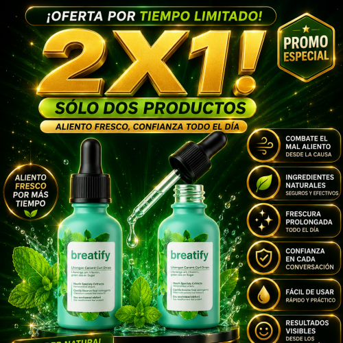 BREATIFY - PARA MAL ALIENTO