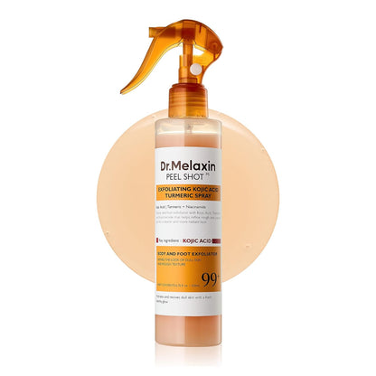 Dr.Melaxin Spray Exfoliante Corporal Ácido Kójico y Cúrcuma 200ml
