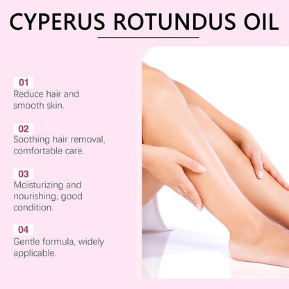 MQN Aceite Natural Depilador e Inhibidor de Crecimiento Capilar Cyperus Rotundus 60ml