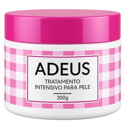 Adeus Crema Brasileña para Estrías con Árnica, Jengibre, Cafeína y Té Verde 300g