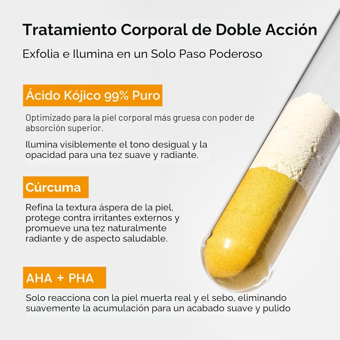 Dr.Melaxin Spray Exfoliante Corporal Ácido Kójico y Cúrcuma 200ml