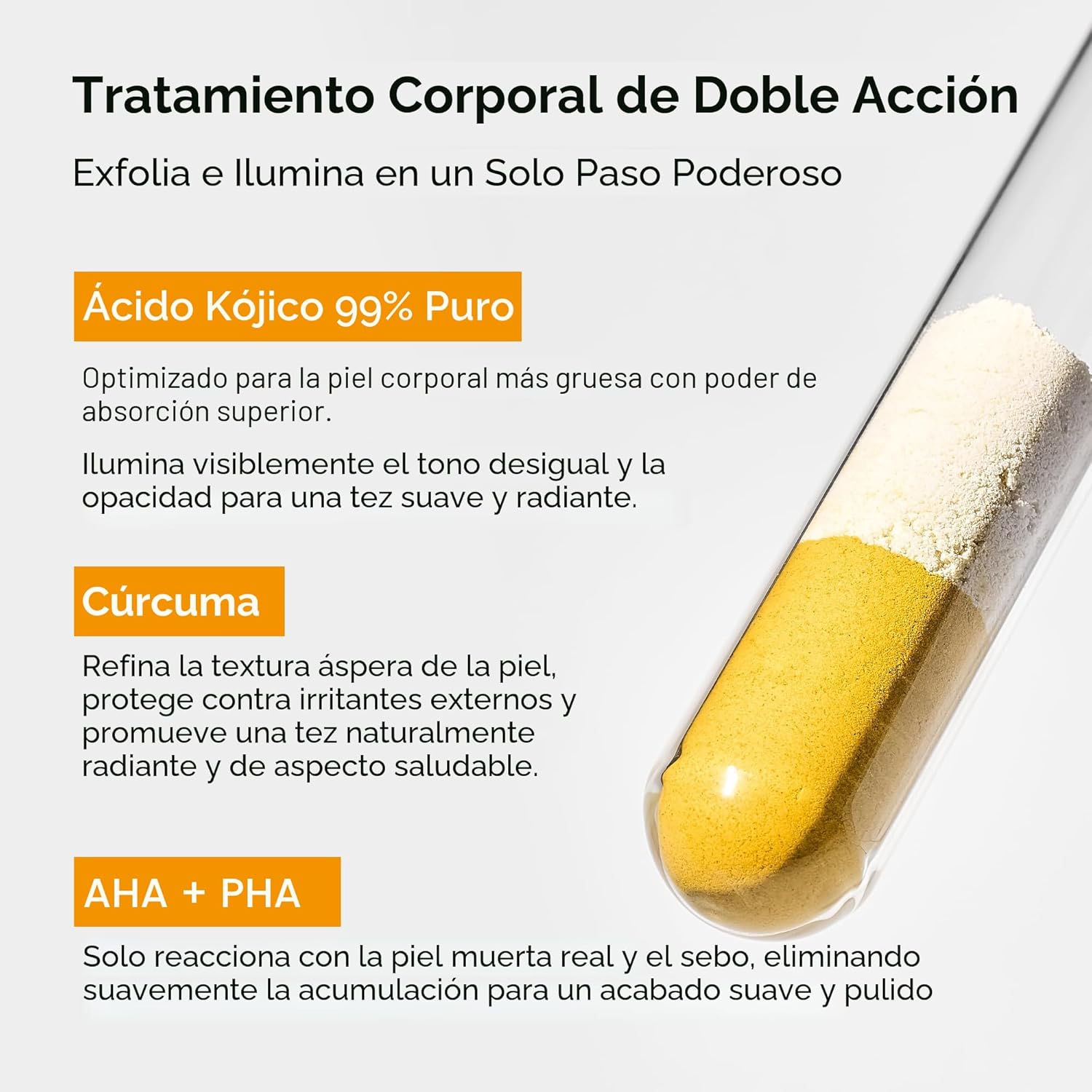 Dr.Melaxin Spray Exfoliante Corporal Ácido Kójico y Cúrcuma 200ml