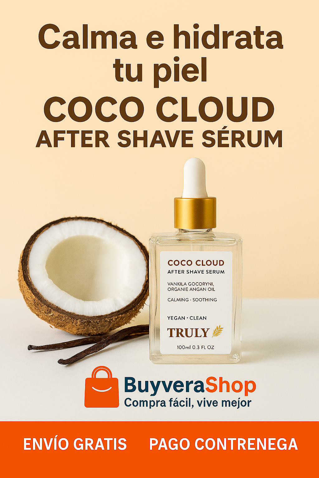 TRULY AFTER SHAVE - SERUM COCO CLOUD 100ML