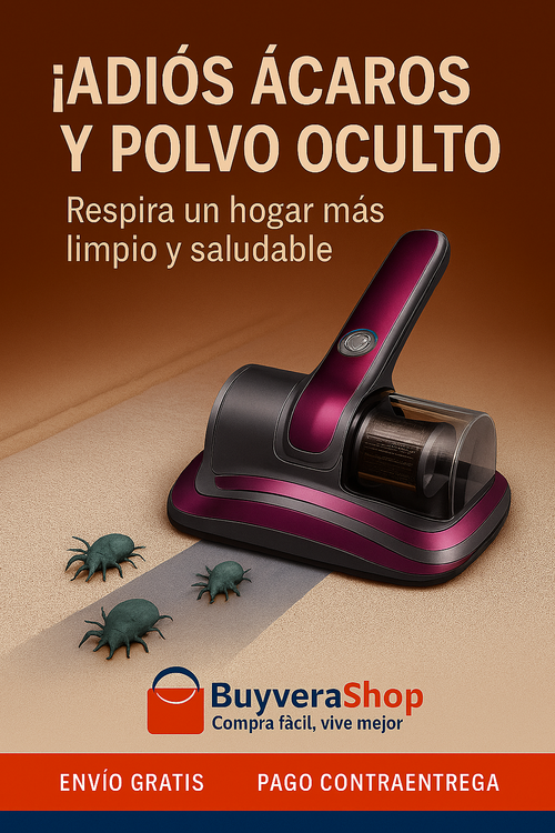 ASPIRADORA ANTIÁCAROS Y POLVO