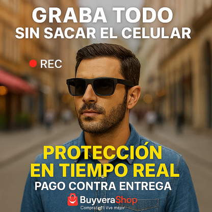 GAFAS INTELIGENTES CON AUDIO Y VIDEO