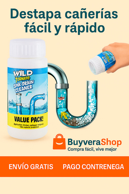 WILD TORNADO - DESTAPA CAÑERIAS