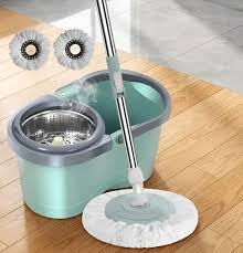 TRAPEADOR GIRATORIO PLASTICO CON BASE DE ALUMINIO